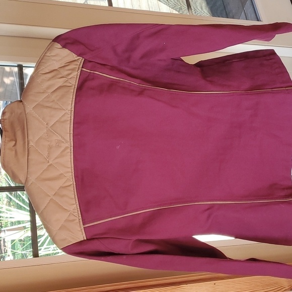 Stormy Kromer Mercantile Plum Harbor 100% Cotton Quiltex Canvas Sz. M Jacket - Picture 7 of 12